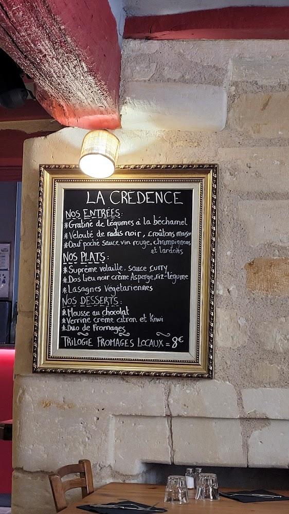 La Crédence - Menu Image 1