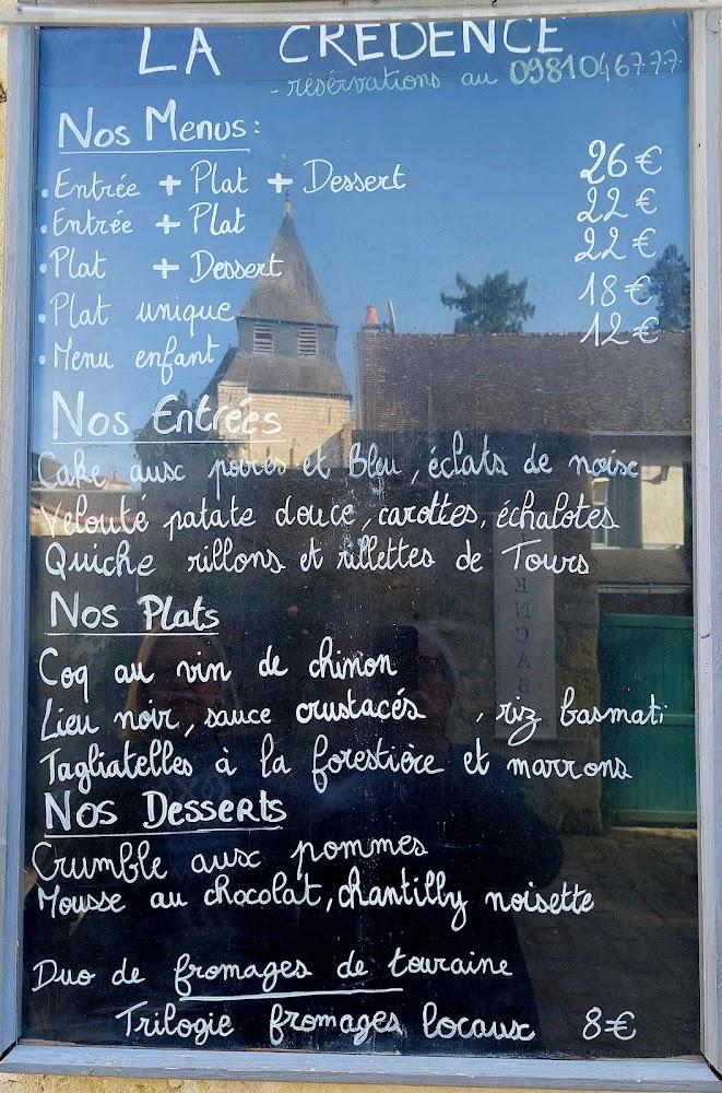 La Crédence - Menu Image 2